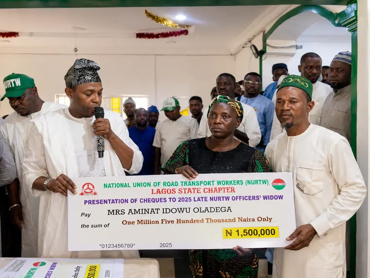 A family member receiving welfare support.