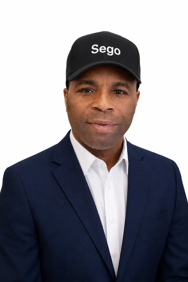 Official portrait of Alhaji Mustapha Adekunle Sego.